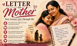 Mother’s Day Special “Letter to Mother”: A mother’s lessons remain alive forever
