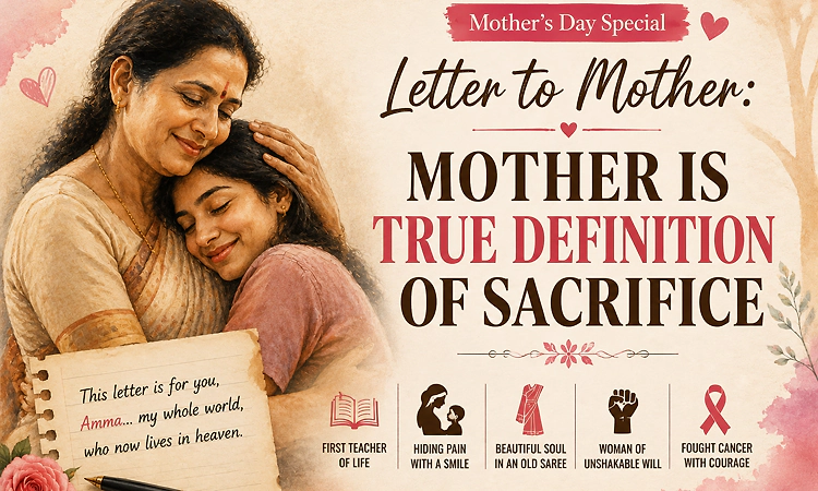 Mother’s Day Special “Letter to Mother”: Mother is true definition of sacrifice