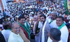 ಚಿತ್ರದುರ್ಗದಲ್ಲಿ  ಬಿ.ಎಸ್‌.ಯಡಿಯೂರಪ್ಪಗೆ ದಸರೆ ರೀತಿ ಸ್ವಾಗತ!
