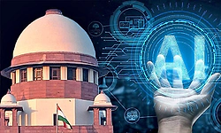 ಕೋರ್ಟ್‌ಗಳು ತೀರ್ಪು, ಜಾಮೀನು ನೀಡಲು ಎಐ ಬಳಸುವಂತಿಲ್ಲ: ಸುಪ್ರೀಂ   