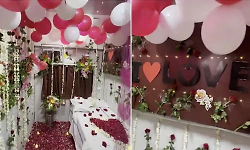 'Honeymoon on wheels'? Decorated first AC train coach video goes viral