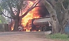 Two tankers gutted after petrol-laden vehicle catches fire near Bengaluru