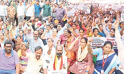 GBA ವಿರುದ್ಧ ಸಿಡಿದೆದ್ಧ ಬೀದಿ ವ್ಯಾಪಾರಿಗಳು:ಬೇಡಿಕೆ ಈಡೇರಿಕೆಗೆ ಒಂದು ವಾರ ಗಡುವು!