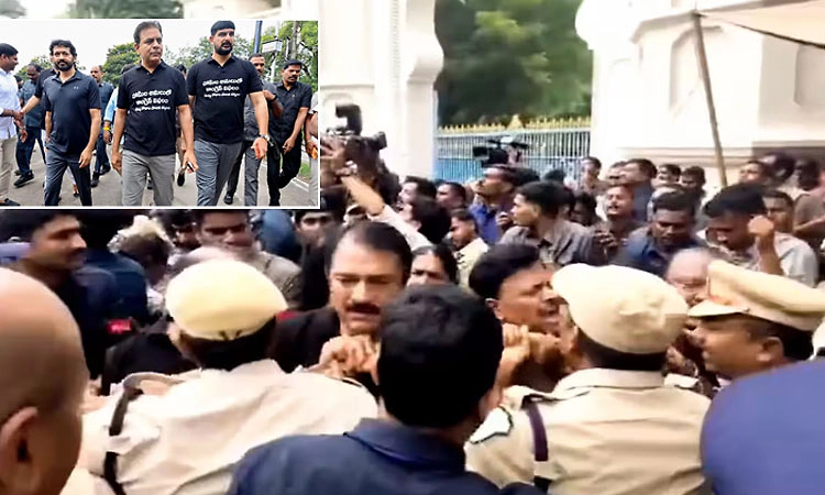 Telangana: ಅಧಿವೇಶನದಲ್ಲಿ ಗದ್ದಲ: ಕೆಟಿಆರ್‌ ಸೇರಿದಂತೆ 22 ಬಿಆರ್‌ಎಸ್‌ ಶಾಸಕರ ಅಮಾನತು