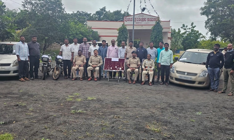 Muddebihal: ನ್ಯಾಯಾಧೀಶರ ಮನೆಯಲ್ಲಿ ಕಳ್ಳತನ: ಮೂವರು ಆರೋಪಿಗಳ ಬಂಧನ