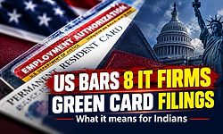 US bars Tata, HCL, Infosys and 5 other IT firms from Green Card filings: What it means for Indians