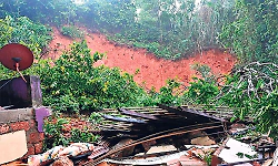 Manjanady landslide: No FIR registered 18 months after woman and two children died