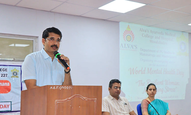 Alva’s College holds special lecture on stress management for women