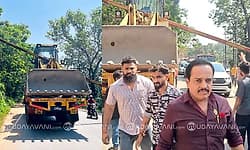 ಮತ್ತೆ ಮಿತ್ತೂರಿನಲ್ಲಿ ಸಂಚಾರ ಅಸ್ತವ್ಯಸ್ತ; ಸ್ಥಳಕ್ಕೆ ಶಾಸಕ ರೈ ಭೇಟಿ