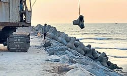 Surathkal: ಬ್ರೇಕ್‌ ವಾಟರ್‌ಸುರಕ್ಷೆಗೆ ಟೆಟ್ರಾ ಪಾಡ್‌