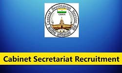 Job: ಕ್ಯಾಬಿನೆಟ್‌ ಸೆಕ್ರೆಟರಿಯೇಟ್‌-250 ವಿವಿಧ ಹುದ್ದೆಗಳಿಗೆ ಅರ್ಜಿ ಆಹ್ವಾನ