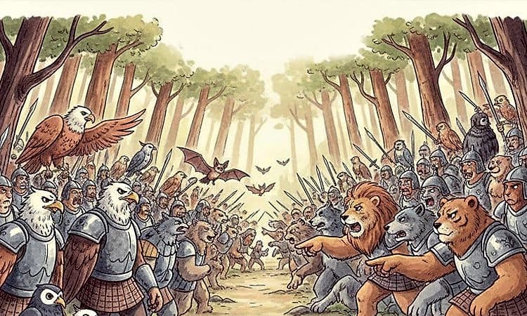 Kids Story: ಸಮಯ ಸಾಧಕ ಬಾವಲಿ