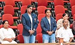 ಕಲಾಪ ವೀಕ್ಷಿಸಿದ ಕಬಡ್ಡಿ ಆಟಗಾರ್ತಿ ಧನಲಕ್ಷ್ಮೀ ಪೂಜಾರಿ