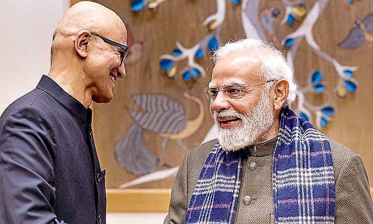 ಭಾರತದಲ್ಲಿ ಮೈಕ್ರೋಸಾಫ್ಟ್‌ 1.57 ಲಕ್ಷ ಕೋಟಿ ಹೂಡಿಕೆ