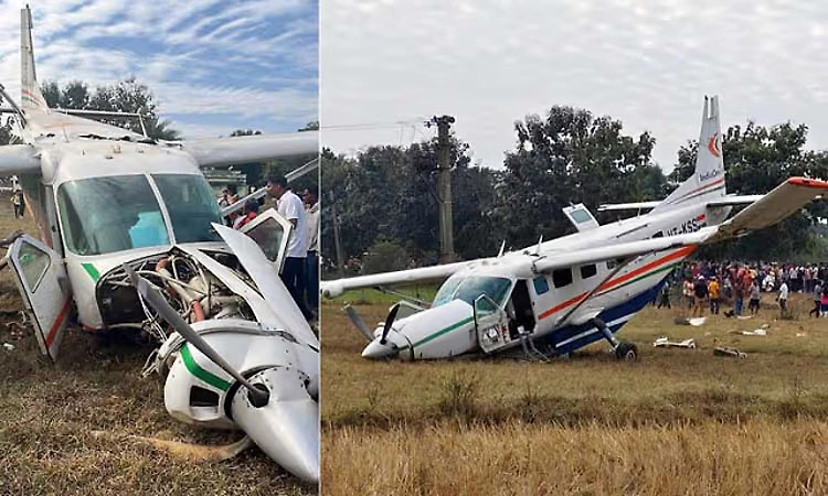 Odisha: Charter plane carrying seven people crashes due to technical snag