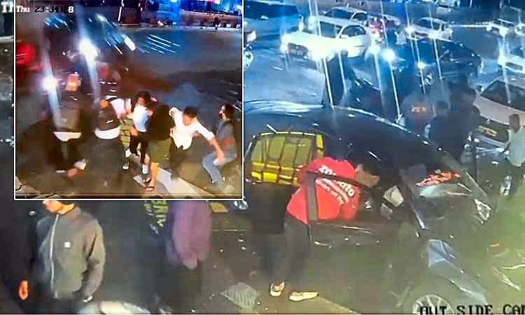 Drunk Driver... ಡಿವೈಡರ್ ಮೇಲಿಂದ ಹಾರಿ ಬಂದ ಕಾರು, ಬೈಕ್ ಸವಾರ ಸೇರಿ 6 ಮಂದಿ ಜಸ್ಟ್ ಮಿಸ್