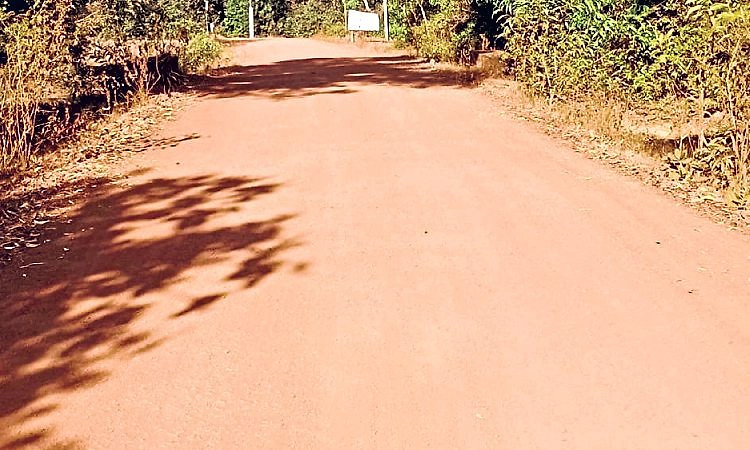 ಆಲೂರು- ನಾರ್ಕಳಿ-ಹಳ್ಳಿಜೆಡ್ಡು ರಸ್ತೆ ಧೂಳುಮಯ