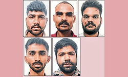 Bengaluru: ಗನ್‌ ತೋರಿಸಿ ಚಿನ್ನದಂಗಡಿ ದರೋಡೆ: ಐವರ ಬಂಧನ