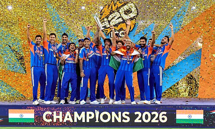 BCCI ಹಳೇ ದಾಖಲೆ ಬ್ರೇಕ್; T20 ವಿಶ್ವಕಪ್ ಗೆದ್ದ ಟೀಮ್ ಇಂಡಿಯಾಗೆ 131 ಕೋಟಿ ರೂ. ನಗದು ಘೋಷಣೆ!