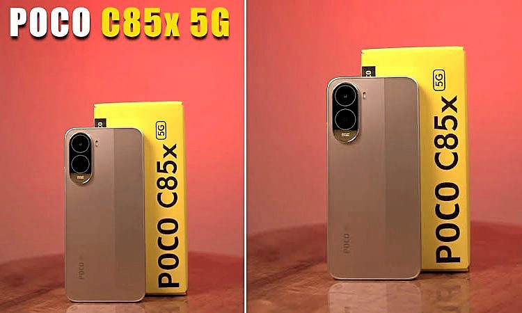 POCO C85x 5G: ಬಜೆಟ್ ಫೋನು ಬೇಕೆನ್ನುವವರಿಗಾಗಿ....: ಆಕರ್ಷಕ ವಿನ್ಯಾಸದ ಫೋನ್