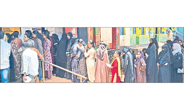 ಕೇರಳ ವಿಧಾನಸಭೆ ಚುನಾವಣೆ: ಕಾಸರಗೋಡು ಜಿಲ್ಲೆಯಲ್ಲಿ ಶೇ.79.03 ಮತದಾನ