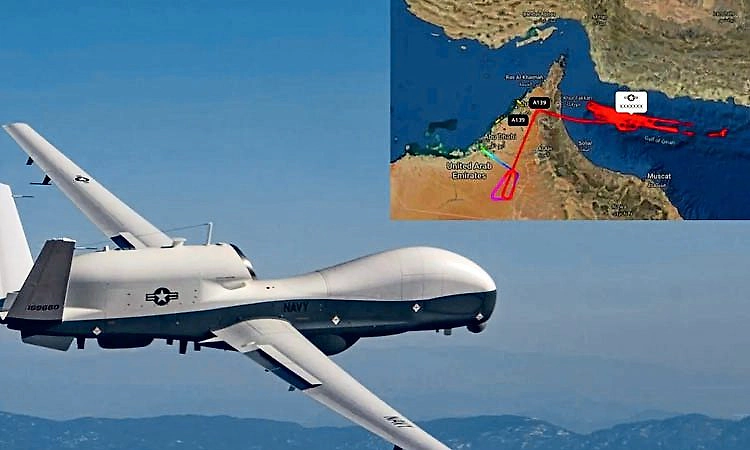 1900 ಕೋಟಿ ಮೌಲ್ಯದ ಅಮೆರಿಕ ಡ್ರೋನ್‌ ಹೊರ್ಮುಜ್‌ ಮೇಲೆ ಕಣ್ಮರೆ!