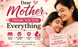 Mother’s Day Special “Letter to Mother”: My mother is my first teacher, biggest support and safest place