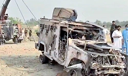 15 security officials killed in militant attack in northwest Pakistan