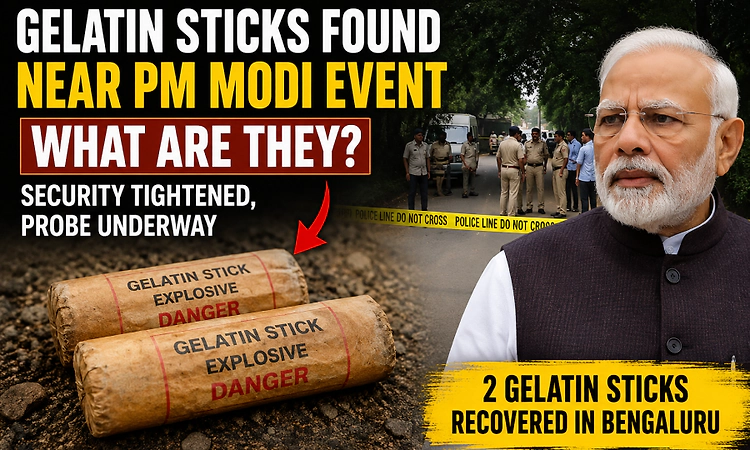 What are gelatin sticks? Explosive material found near PM Modi event raises questions