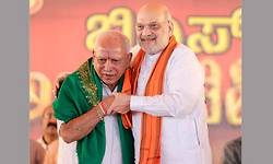 ಬಿಜೆಪಿಗೆ ದಕ್ಷಿಣದ ದ್ವಾರ ತೆರೆದದ್ದು ಬಿ.ಎಸ್‌.ಯಡಿಯೂರಪ್ಪ: ಅಮಿತ್‌ ಶಾ