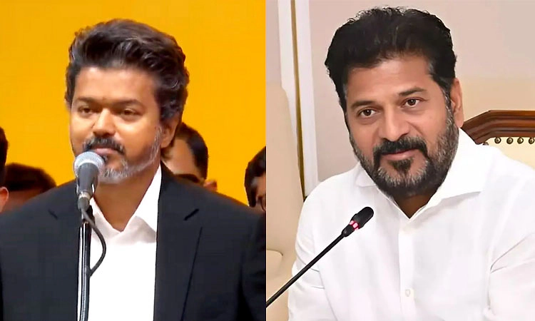 Tamil Nadu: ವಿಜಯ್ ಪ್ರಮಾಣ ವಚನ: ತೆಲಂಗಾಣ ಸಿಎಂ ರೇವಂತ್ ರೆಡ್ಡಿ ಅಭಿನಂದನೆ