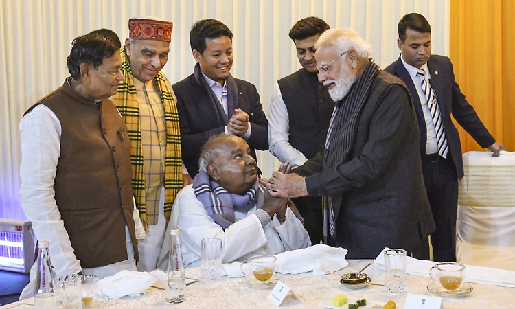 Deve Gowda says his relationship with PM Modi more important than RS seat