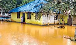 ದಕ್ಷಿಣ ಕನ್ನಡ ಜಿಲ್ಲೆಯಾದ್ಯಂತ ಬಿರುಸಿನ ಮಳೆ