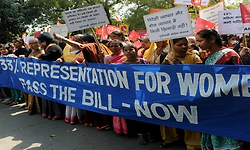 Women's groups demand immediate implementation of reservation, announce protests on July 20