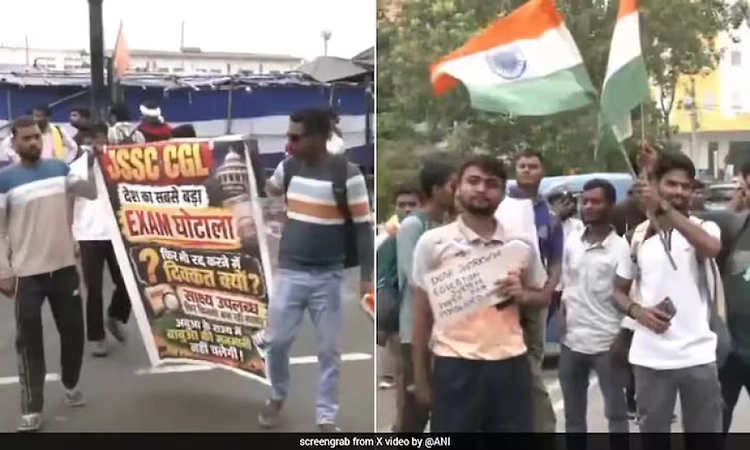 Jharkhand students breach barricades, police deploy water cannons during Assembly march