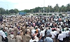 JDS padayatre ends after two days amid police intervention, high drama