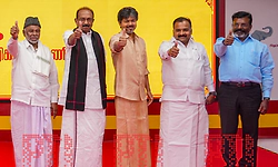 Tamil Nadu's ruling alliance gets a name; Vijay elected leader