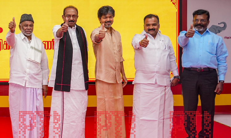 Tamil Nadu's ruling alliance gets a name; Vijay elected leader