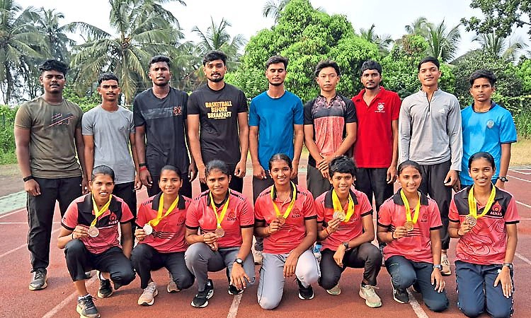 ರಾಜ್ಯ ಕಿರಿಯರ ಅಥ್ಲೆಟಿಕ್ಸ್ ಚಾಂಪಿಯನ್‌ಶಿಪ್: ಆಳ್ವಾಸ್‌ಗೆ 17 ಪದಕ, 2 ನೂತನ ಕೂಟ ದಾಖಲೆ