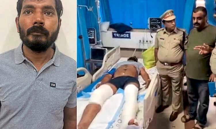 2 ದಿನಗಳಲ್ಲಿ 2 ಕೊಲೆ: ಆರೋಪಿ ಕಾಲಿಗೆ ಗುಂಡೇಟು... ಪೊಲೀಸರ ಮೇಲೆ ಹಲ್ಲೆ ನಡೆಸಿ ಆರೋಪಿ