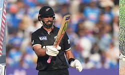 Indian pacers shine but Daryl Mitchell''s half-ton guides NZ to 300 for 8 in first ODI