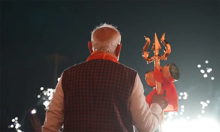 Gujarat; ಸೋಮನಾಥನ ನೆಲದಲ್ಲಿ ಪ್ರಧಾನಿ ಮೋದಿ 'ಶೌರ್ಯ ಯಾತ್ರೆ'