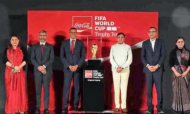 12 ವರ್ಷ ಬಳಿಕ ಭಾರತಕ್ಕೆ ಫಿಫಾ ವಿಶ್ವಕಪ್‌ ಆಗಮನ