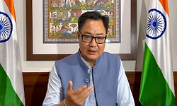 ಕಾಂಗ್ರೆಸ್‌ನ 25 ಸಂಸದರಿಂದ ಸ್ಪೀಕರ್‌ ಓಂ ಬಿರ್ಲಾಗೆ ನಿಂದನೆ: ಕಿರಣ್‌ ರಿಜಿಜು