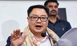 ರಾಹುಲ್ ಗಾಂಧಿ ಸಂಸತ್‌ ಭಾಷಣ ಸುಳ್ಳಿನ ಕಂತೆ: ಕಿರಣ್‌ ರಿಜಿಜು ಕಿಡಿ 