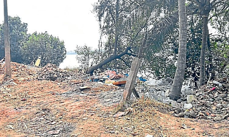 Encroachment increases along Phalguni river banks in Surathkal