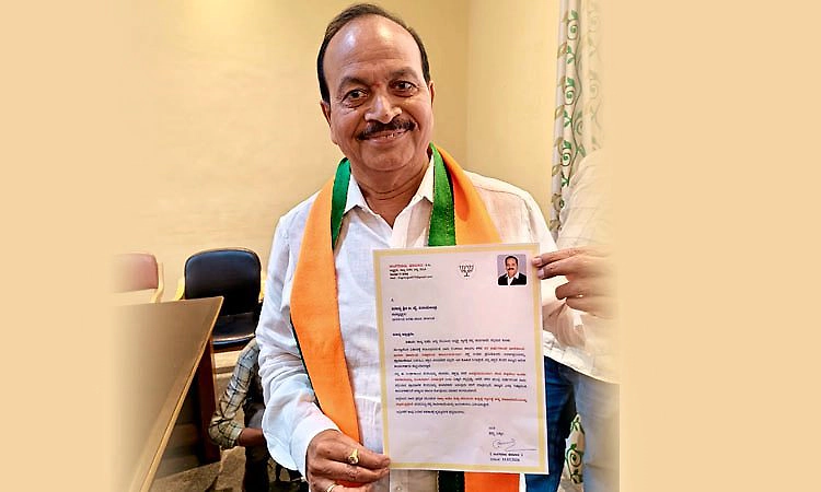 ಪಶ್ಚಿಮ ಪದವೀಧರ ಕ್ಷೇತ್ರಕ್ಕೆ ಟಿಕೆಟ್ ನಿರಾಕರಣೆ; ಬಿಜೆಪಿಗೆ ಲಿಂಗರಾಜ ಪಾಟೀಲ ರಾಜೀನಾಮೆ