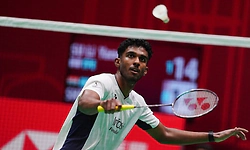 Badminton Asia; ವಿಶ್ವದ ನಂ.1 ಗೆ ಸೋಲುಣಿಸಿ ಫೈನಲ್‌ಗೆ ಲಗ್ಗೆಯಿಟ್ಟ ಆಯುಷ್ ಶೆಟ್ಟಿ