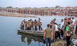 ಮಥುರಾ ದೋಣಿ ದುರಂತ: ಸಾವಿನ ಸಂಖ್ಯೆ 11ಕ್ಕೆ ಏರಿಕೆ, ನಾಪತ್ತೆಯಾದ ನಾಲ್ವರಿಗೆ ಮುಂದುವರೆದ ಶೋಧ