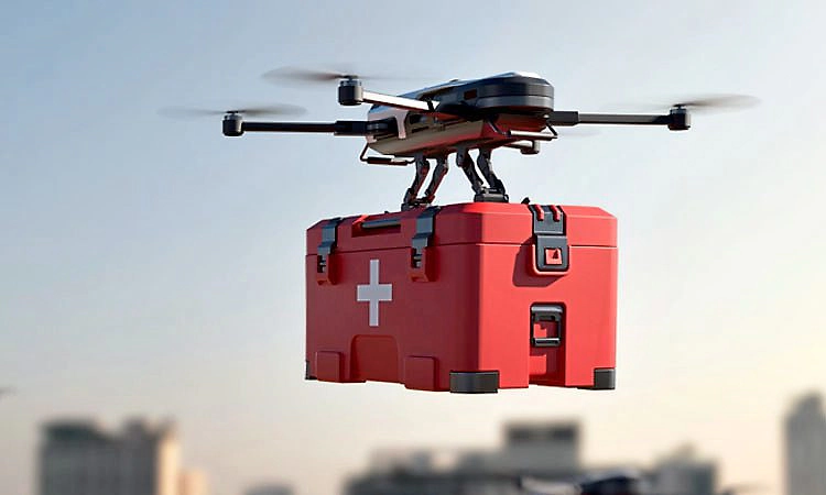 ಡ್ರೋನ್‌ ಮೂಲಕ ಔಷಧ ಪೂರೈಕೆ ಪ್ರಾರಂಭಿಸಿದ ಆಂಧ್ರ ಸರ್ಕಾರ